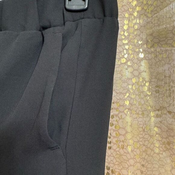 Aritzia Babaton Black Dress Work Pants Tailored Pull On Joggers XXS - Picture 5 of 7